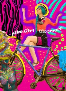 bike girl bloomers